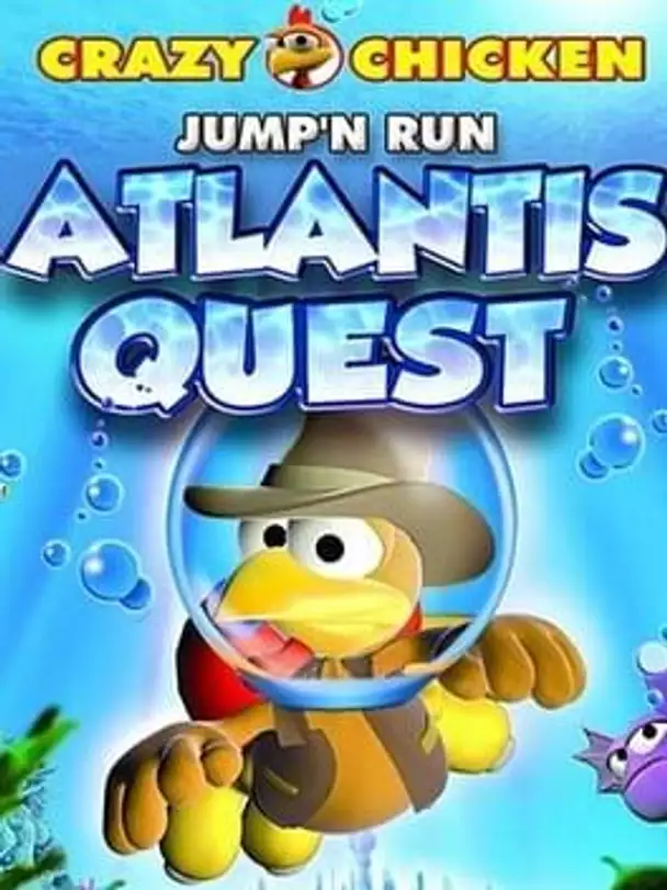 Crazy Chicken Jump'n Run: Atlantis Quest