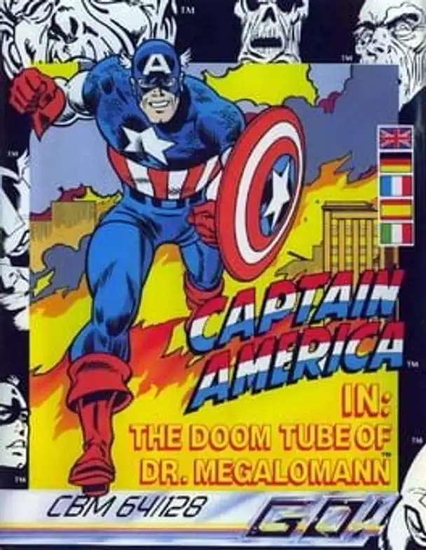 Captain America in: The Doom Tube of Dr. Megalomann