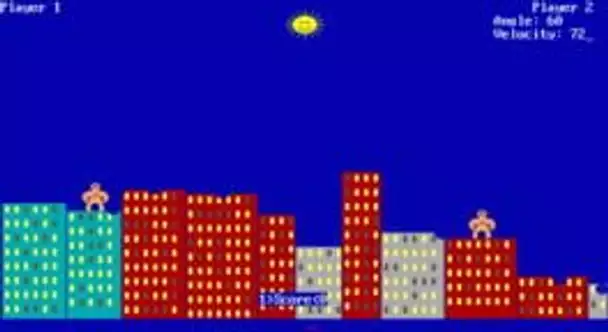 Qbasic Gorillas