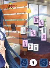 Pretty Girls Mahjong Solitaire: Blue