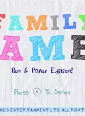 Family Games: Pen & Paper Edition