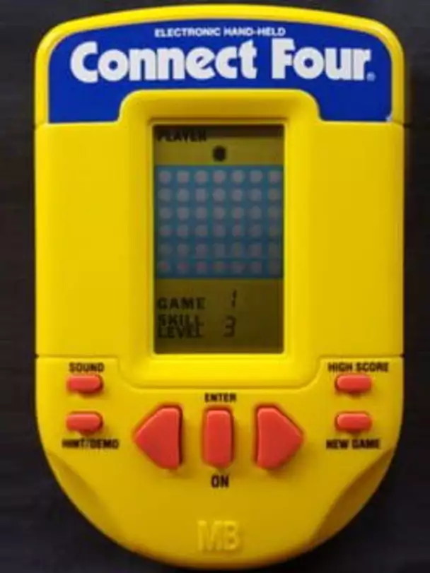 Electronic Hand-Held Connect Four