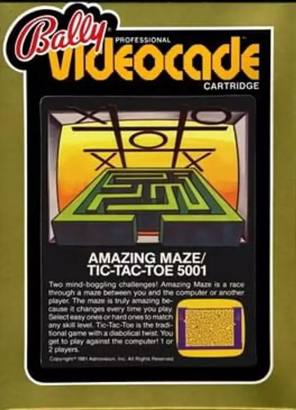 Amazing Maze / Tic-Tac-Toe