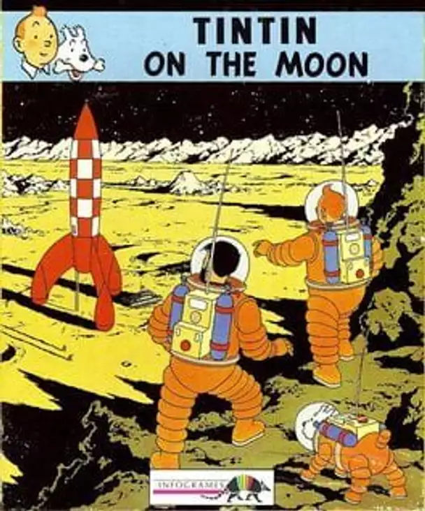 Tintin on the Moon