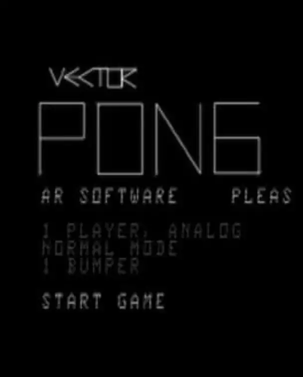 Vector Pong