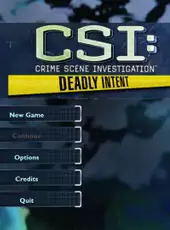 CSI: Deadly Intent