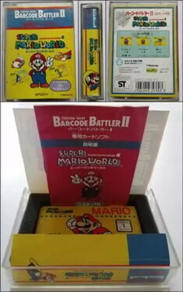 Barcode Battler II: Senyou Card Software - Super Mario World