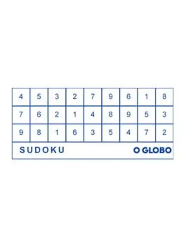 Sudoku: O Globo