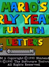 Mario's Early Years! Fun with Letters