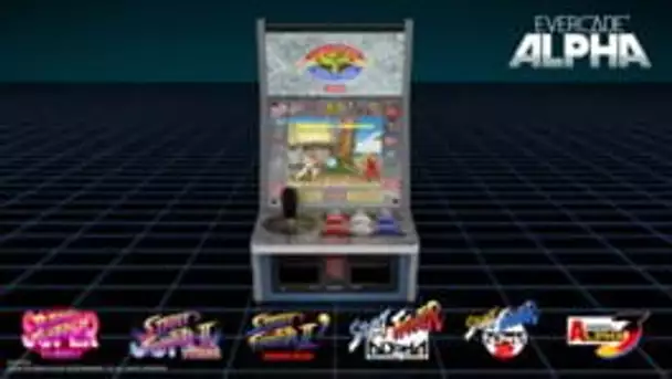 Evercade Alpha Street Fighter Bartop Arcade